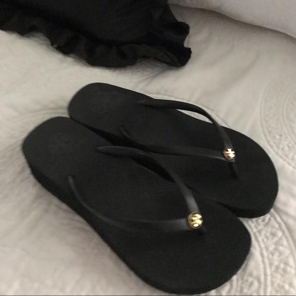 Tory Burch wedge flip flops, additional pictures
